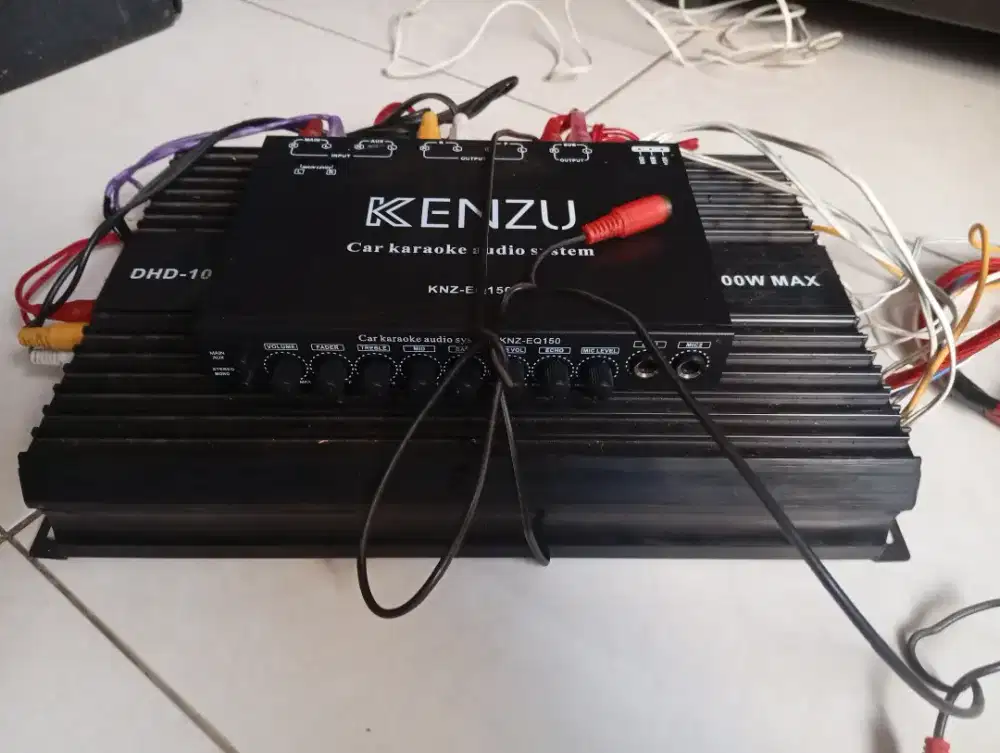 Subwoofer dan Spiker bekas copotan