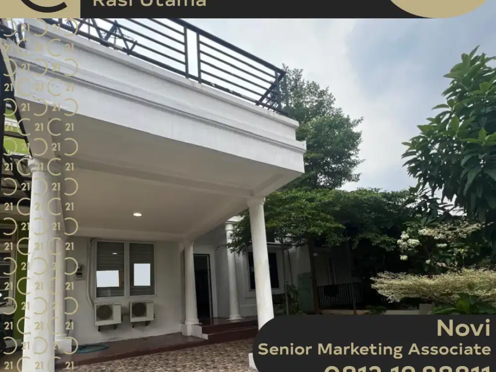 Disewakan Rumah 2 Lantai Di Dalam Cluster Kota Wisata Cibubur