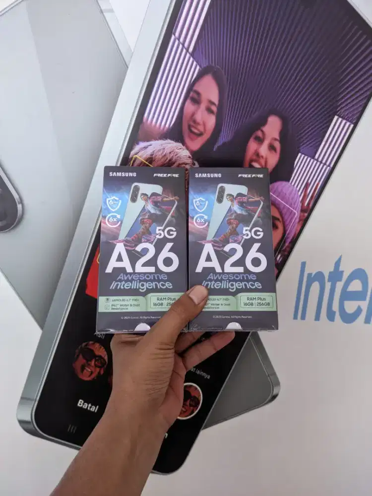 Berminat silahkan WA Samsung Galaxy A26 5G 8/256 Garansi resmi 1thn