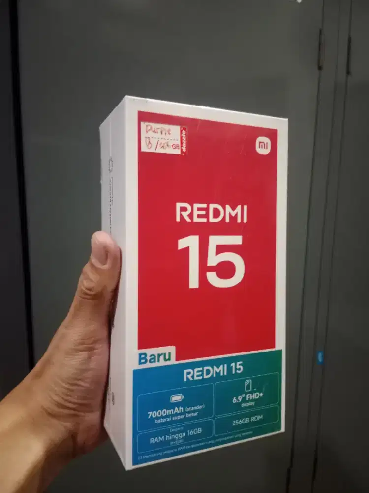DISKON MURAH REDMI 15 8/128