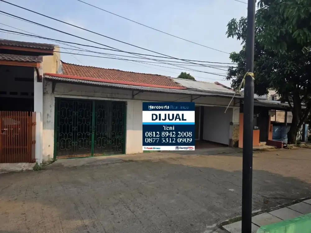 Jual Rumah Hitung Tanah 2.262 Cocok untuk Cluster di Cimanggis, Depok