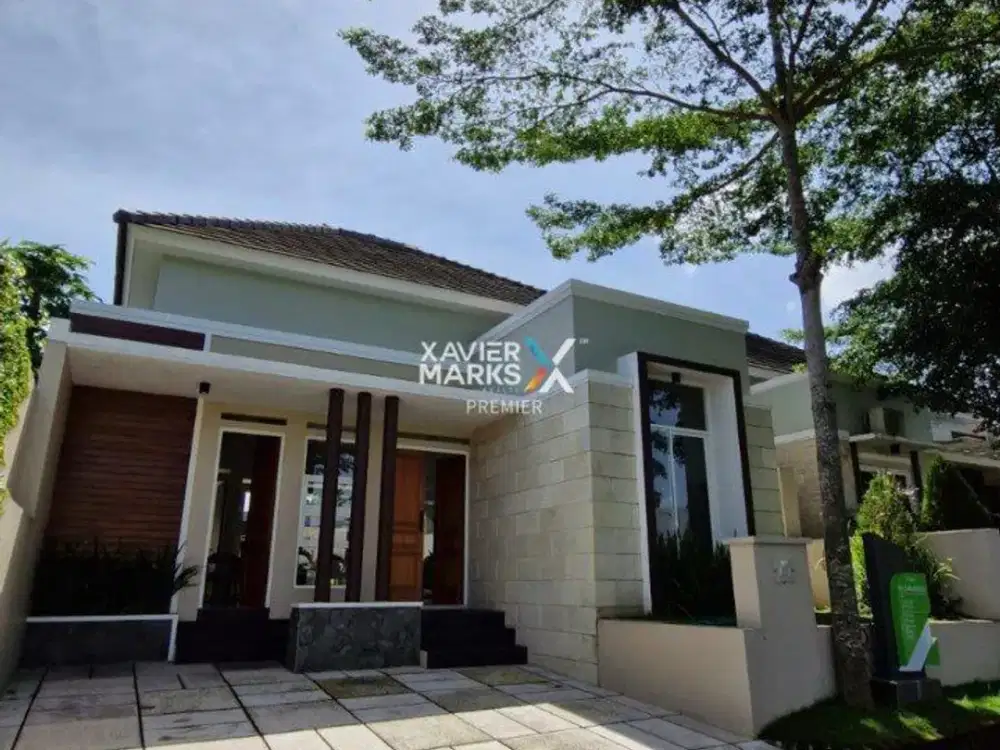 V1 Rumah Modern Furnished dekat Exit Tol di Cemorokandang Malang