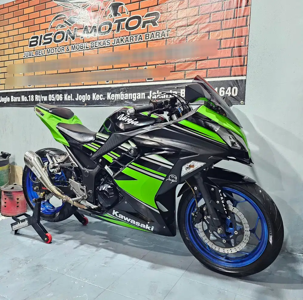 Seperti baru! KAWASAKI NINJA 250 FI SE KRT 2018 Pajak on 250fi