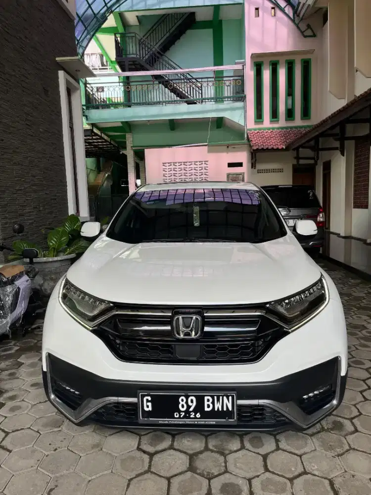 Crv turbo prestige sensing A/T 2021 putih
