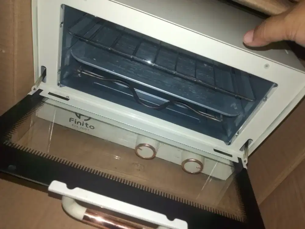 Oven listrik baru pake 1x doang