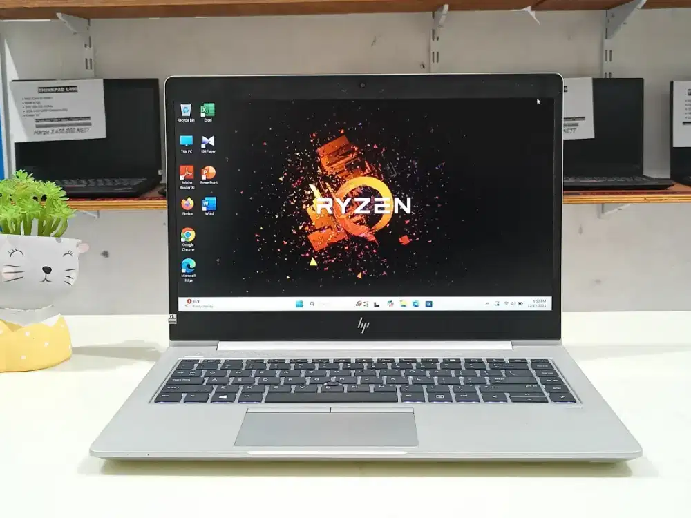 Laptop bekas Hp Elitebook 745 G6 AMD Ryzen 5 Pro 3500U Ram 8 GB