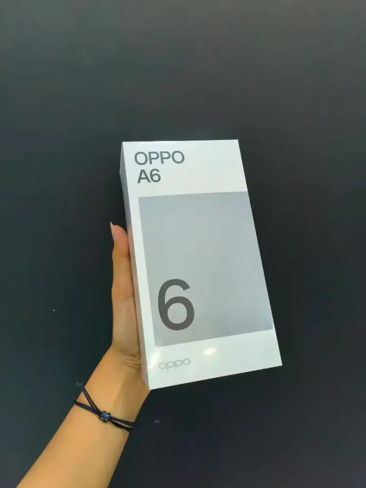 OPPO A6 6/128 New Series Bergaransi Resmi Siap Antar