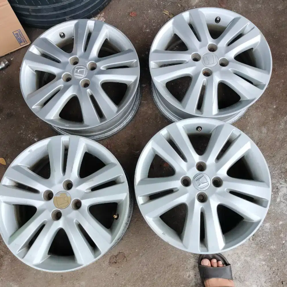 Velg original OEM jazz RS ring 16 pcd 4x100 Vios Mobilio 4pcs