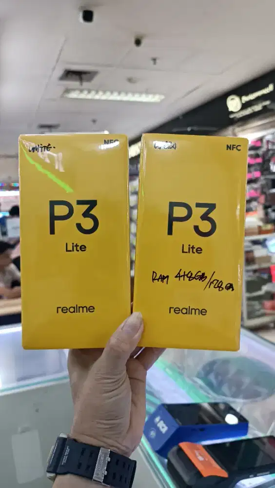 REALME P3 LITE NFC RAM 4+8GB/128GB KAS & KREDIT BARU GARANSI RESMI