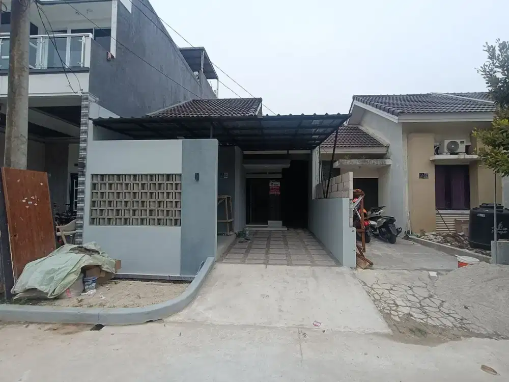 Rumah SHM Hadap Utara 9 Mnt ke RS Tarumajaya Hospital Siap KPR J-39479