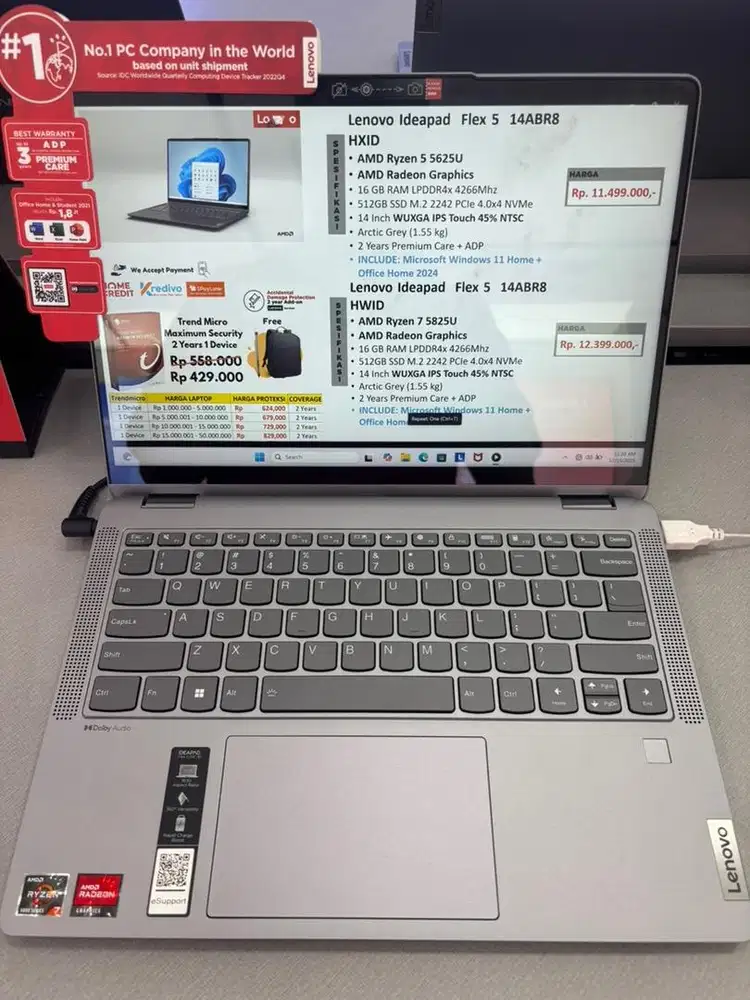 Dihomecredit promo bunga 0% dan cicilan ringan mulai 500ribuan