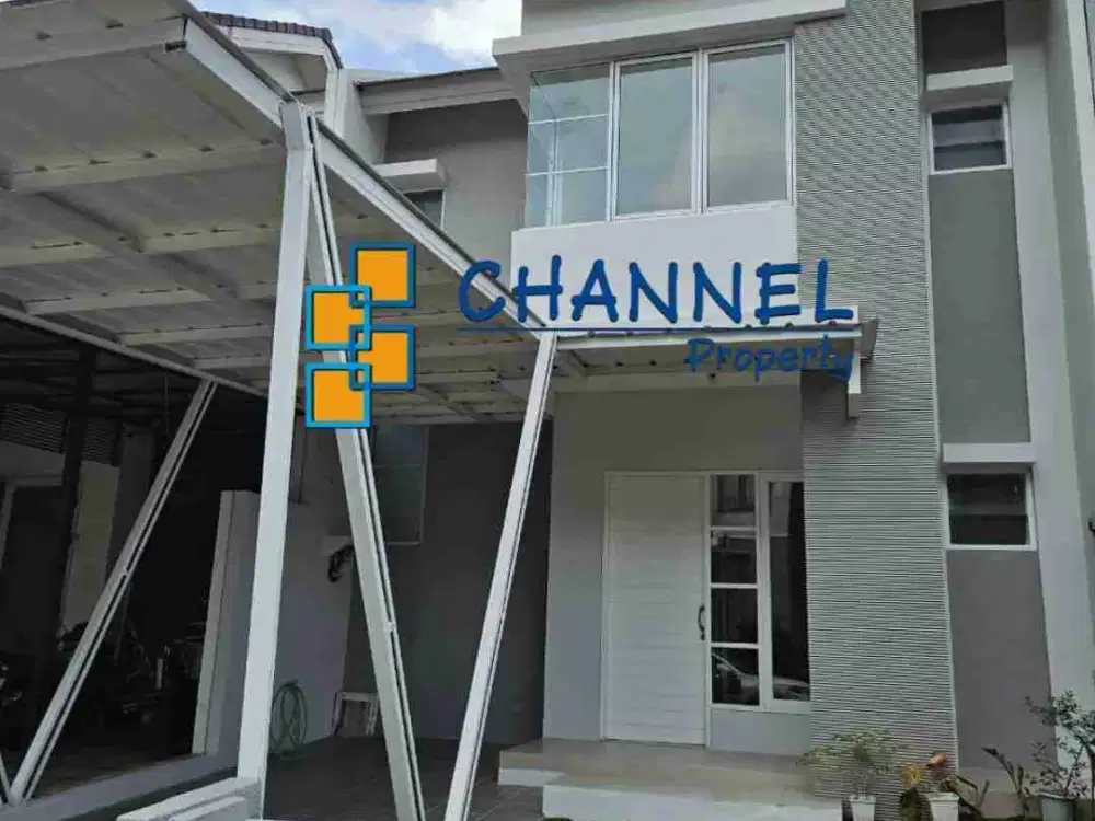 Disewakan Rumah Cluster Lokasi Strategis Dekat Tol dan Stasiun BSD Delatinos Tangsel, Ea