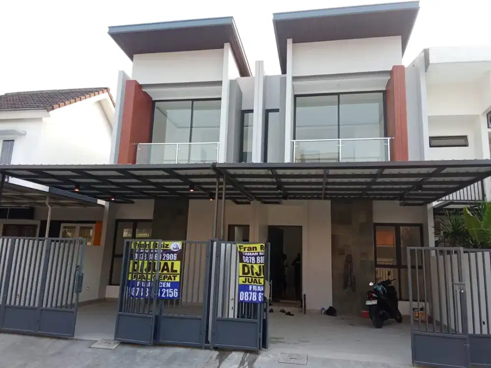 Dijual Rumah Baru Minimalis Modern 2 Lantai Dalam Cluster di Metland Puri
