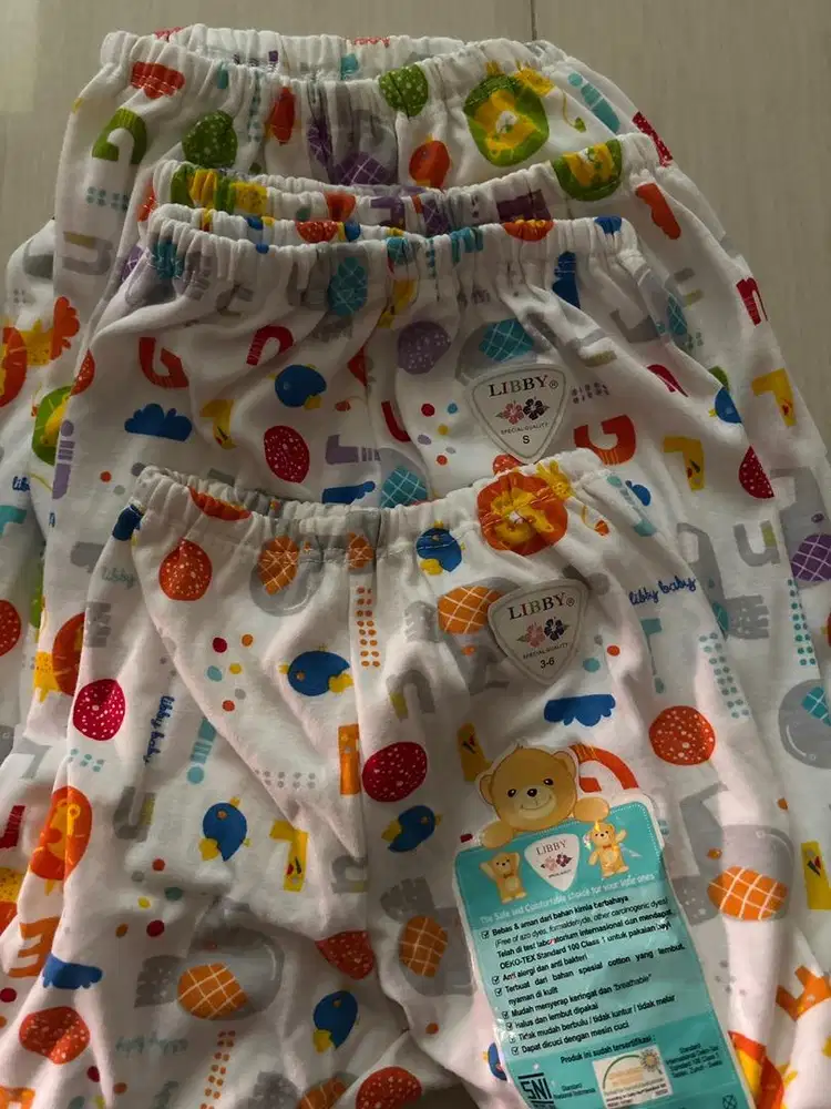 celana panjang bayi 8pcs
