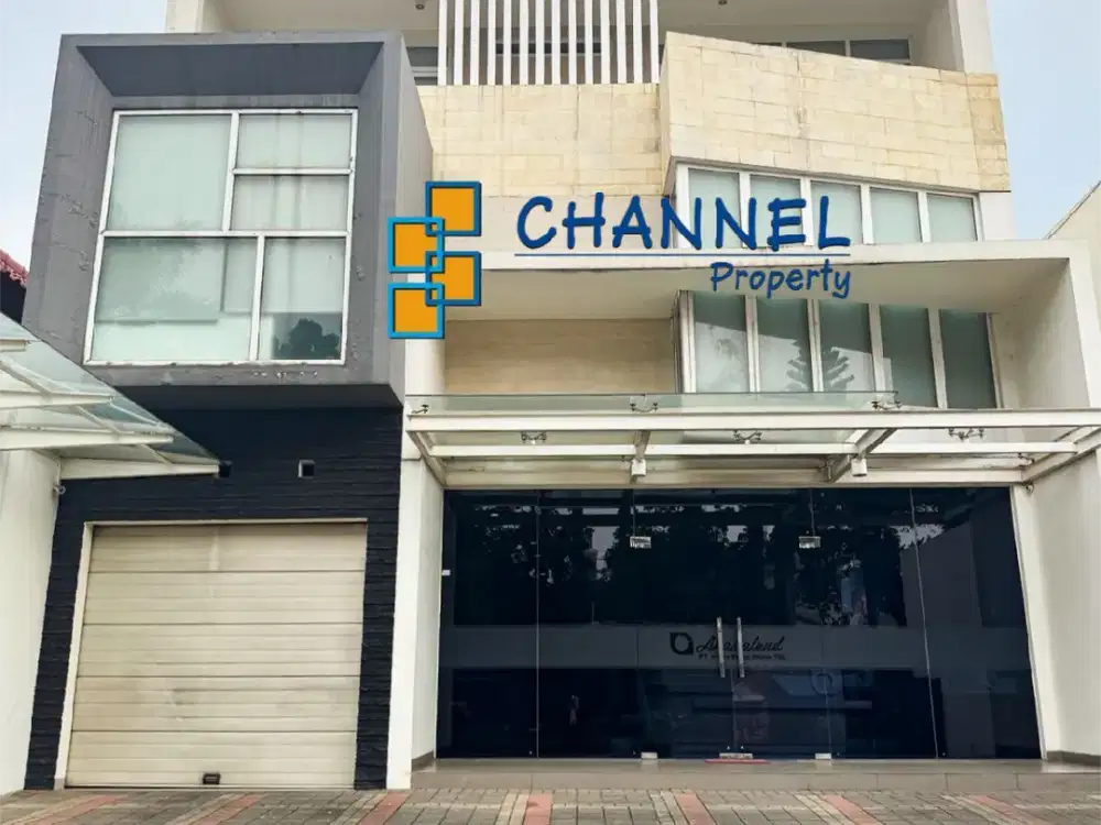 Dijual Bangunan Kantor 3 Lantai Dijalan Raya Anggrek Loka BSD Full Furnished, Vn