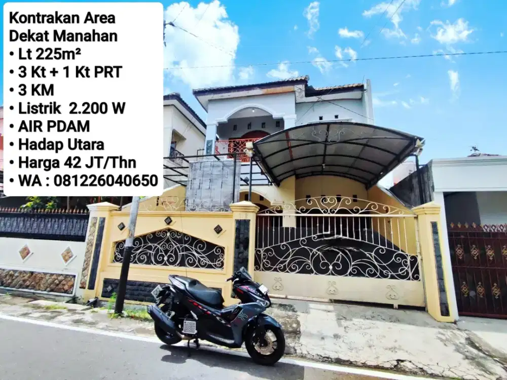 Sewa Rumah Area Manahan