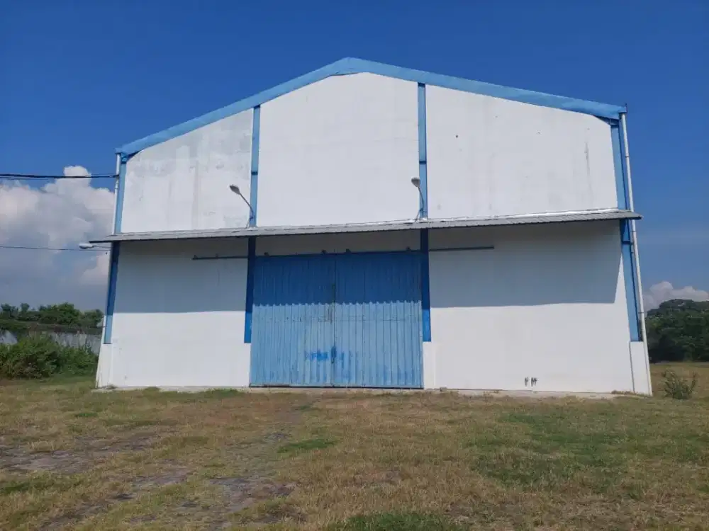 Dijual Pabrik Gudang Arteri Utara Tuban ada Kantor dan Mushola