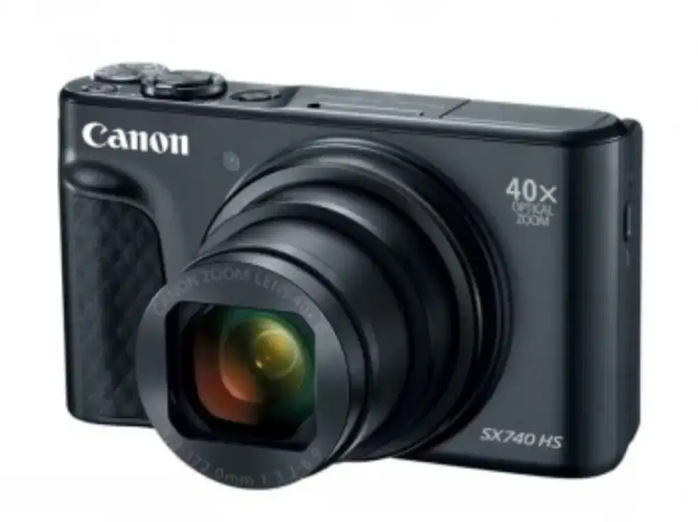 CANON POWERSHOT 40X OPTICAL ZOOM BLACK - PSSX740HS/BL