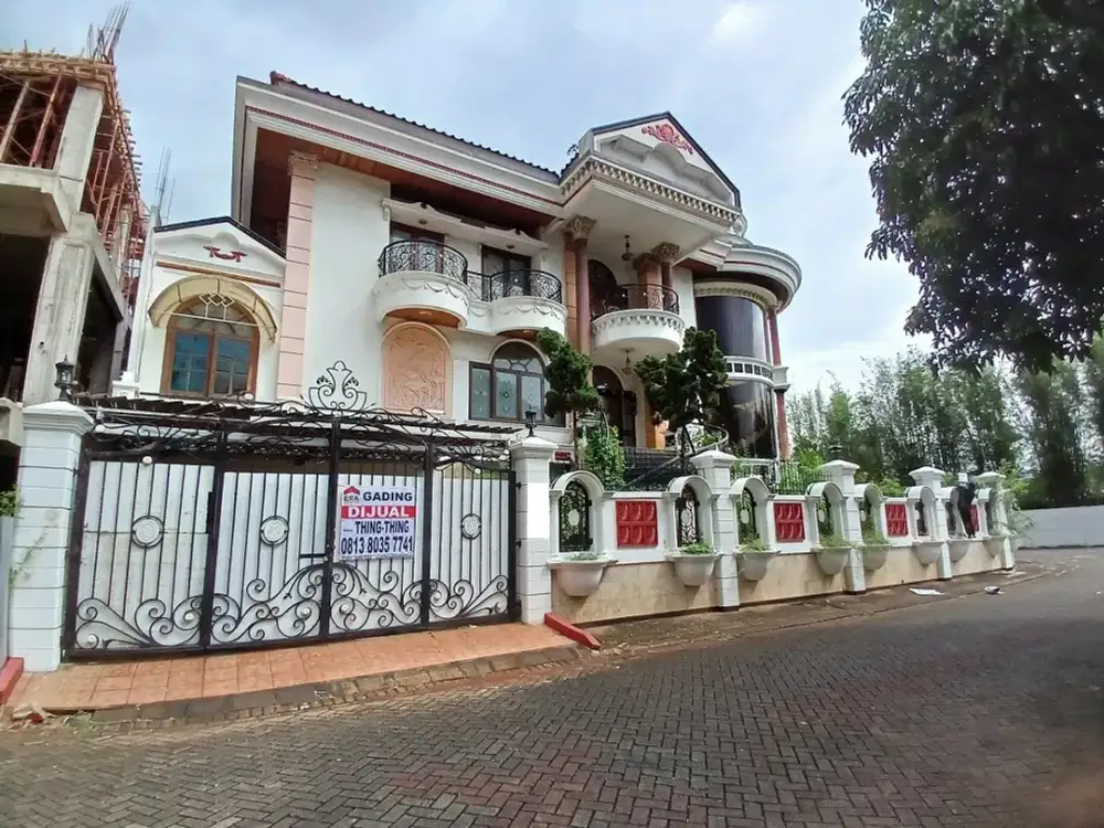 Ss3207- Murah Dijual Rumah Hook Luas 689 Jln 3Mbl d VIlla Gading Indah