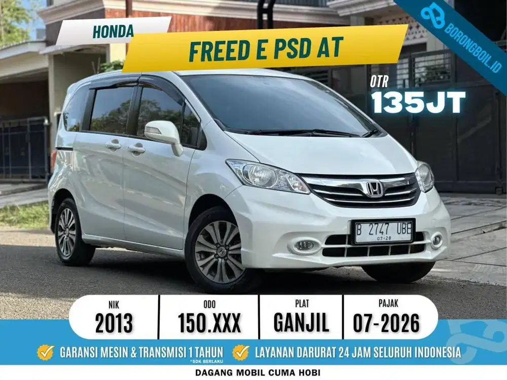 HONDA FREED E PSD AT 2013 SIAP PAKAI