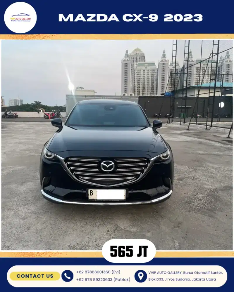 Mazda CX-9 2023 Hitam AT