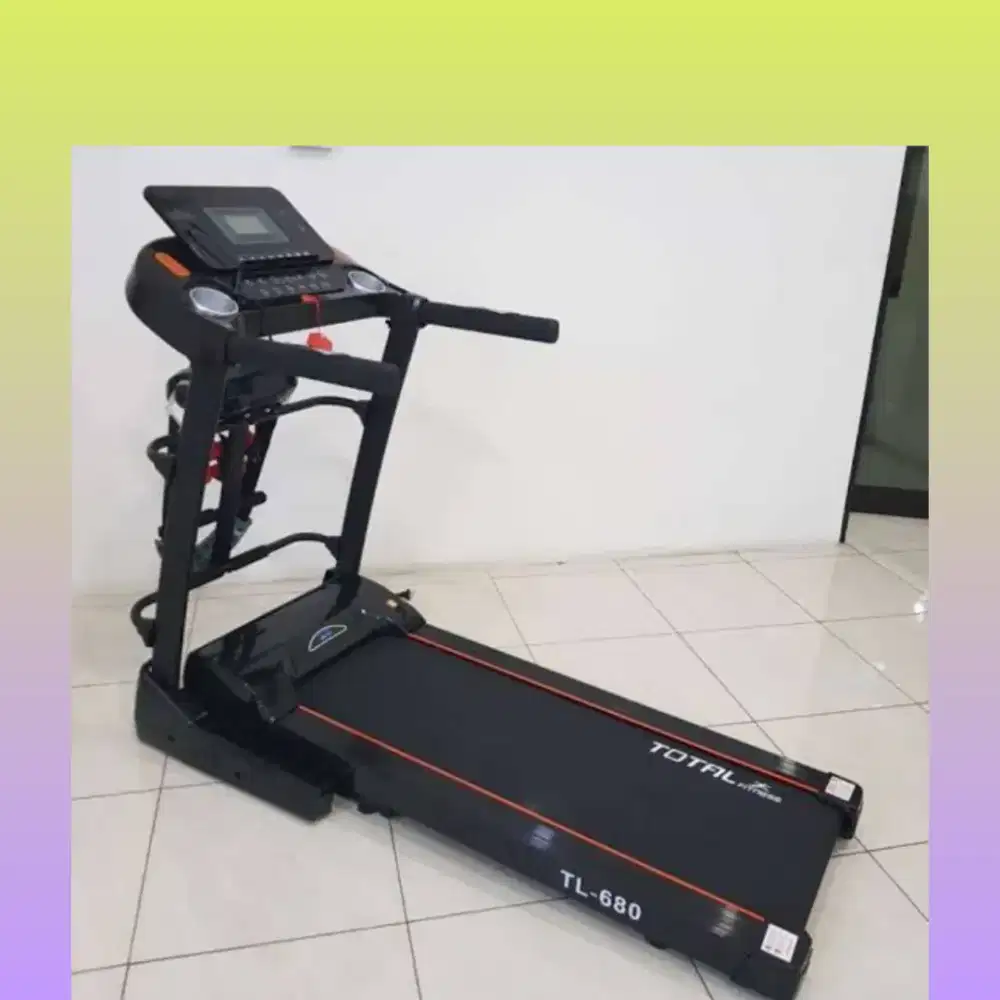 Big treadmill elektrik TL-680 alat kebugaran LKB-198