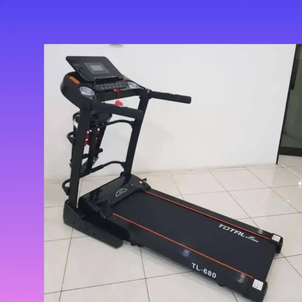 Big treadmill elektrik TL-680 alat kebugaran LKB-198