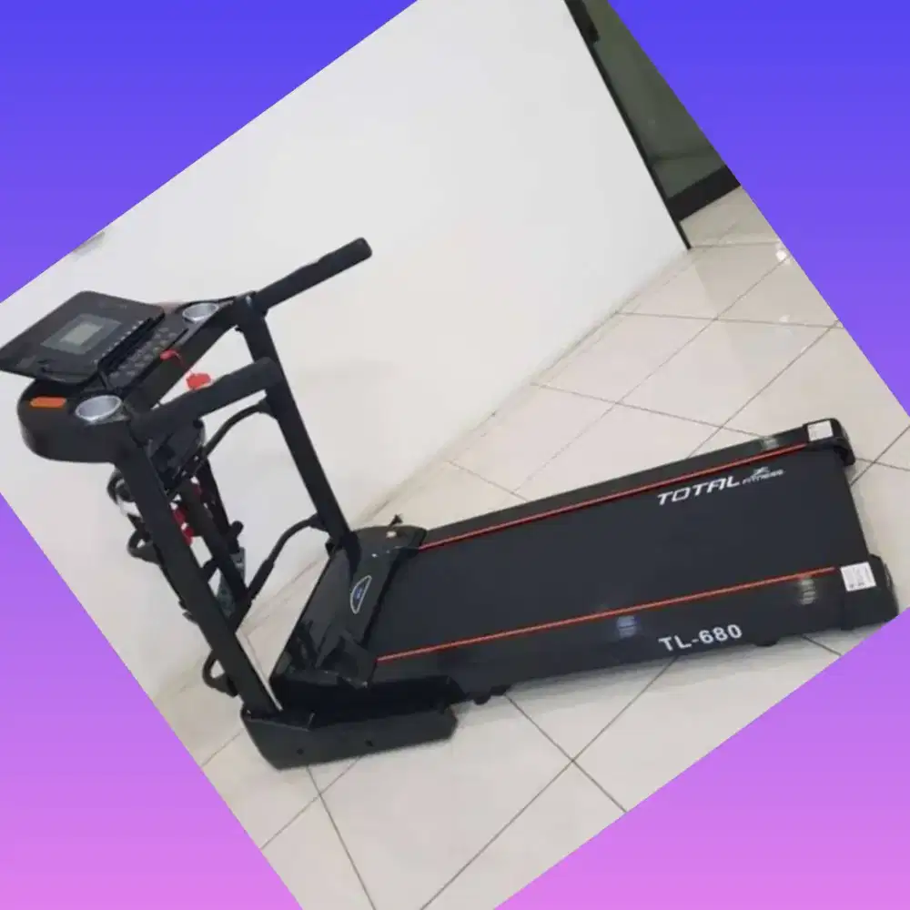 Big treadmill elektrik TL-680 alat kebugaran LKB-198