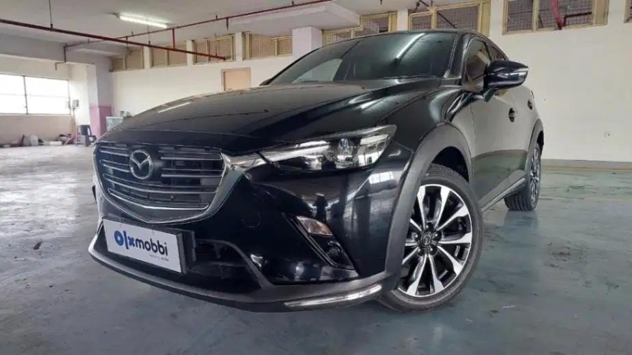Pajak Panjang TDP 13JT Mazda CX3 1.5 Sport Bensin-AT 2021 Hitam