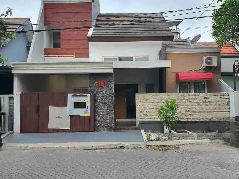 TER MURAH DELTASARI BARU RUMAH NYAMAN FULL FURNISH