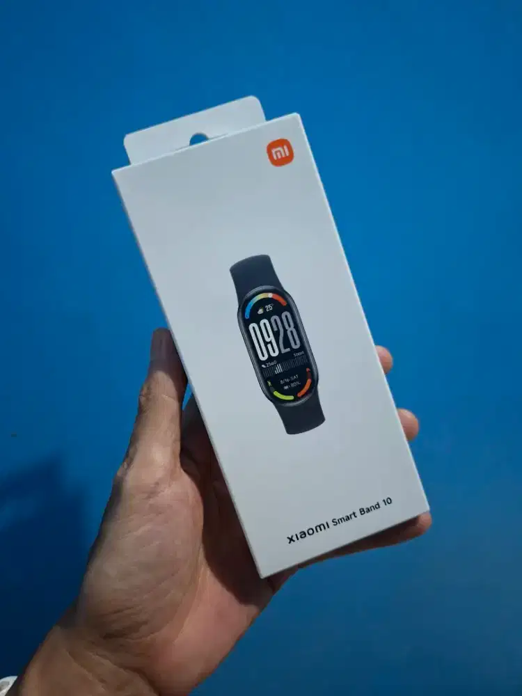 Xiaomi Smart Band 10 New Segel Midnight Black Free Strap