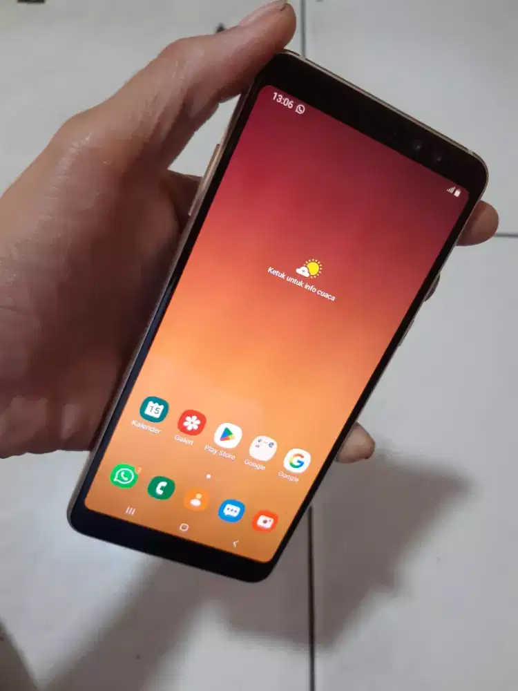 Samsung Galaxy A8 plus 6/64GB Nfc Original Resmi Sein Dual Sim