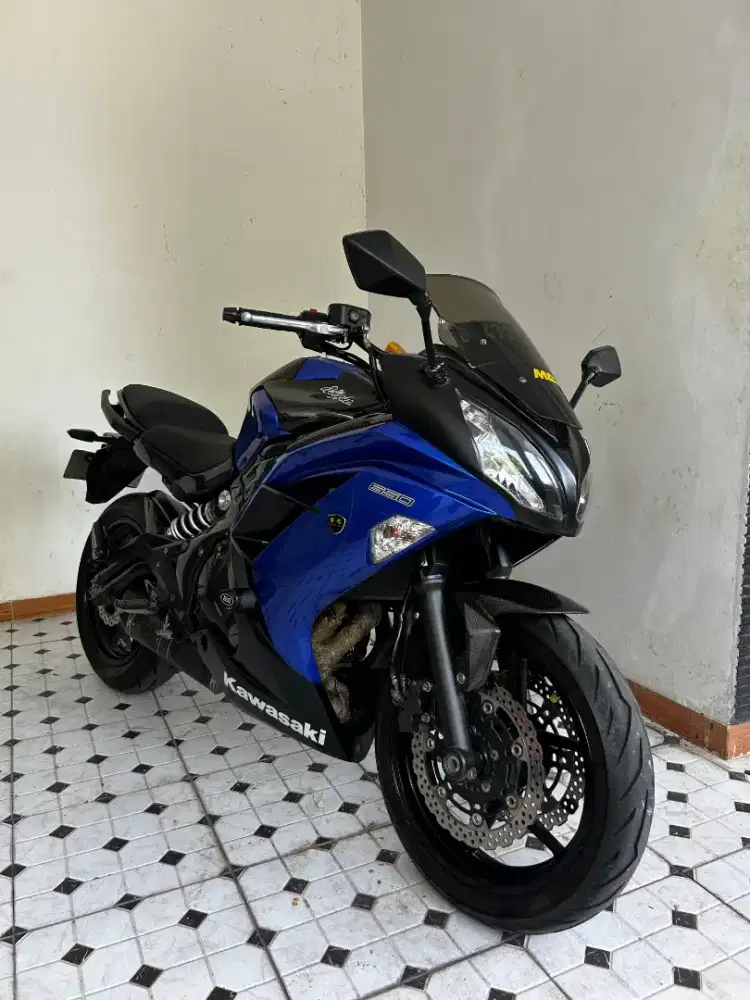 Kawasaki Er6f Nik 2013 blue mulus low km Ninja 650 er6 f n non-abs