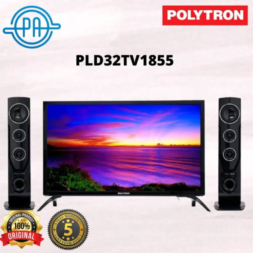 led 32 Polytron tower garansi 5 tahun