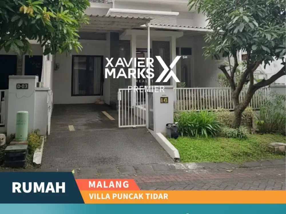 Rumah Cantik Terawat Semi Furnish di Villa Puncak Tidar Malang