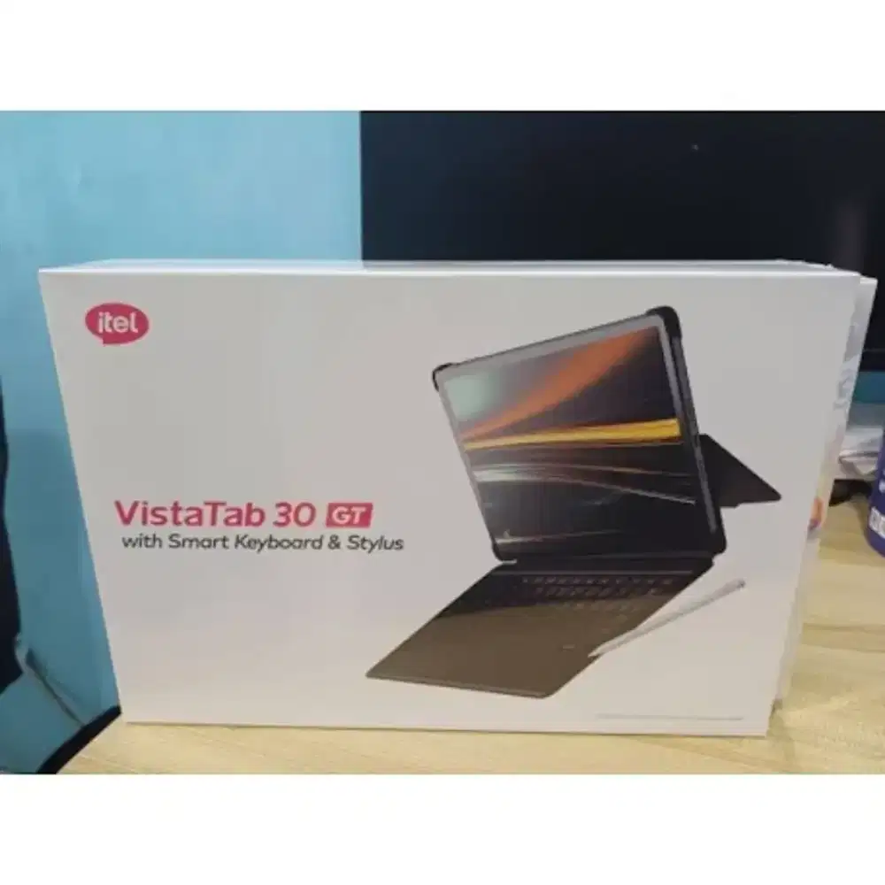 Tablet itel vista tab 30 GT bonus flipcase keyboard stylus pen