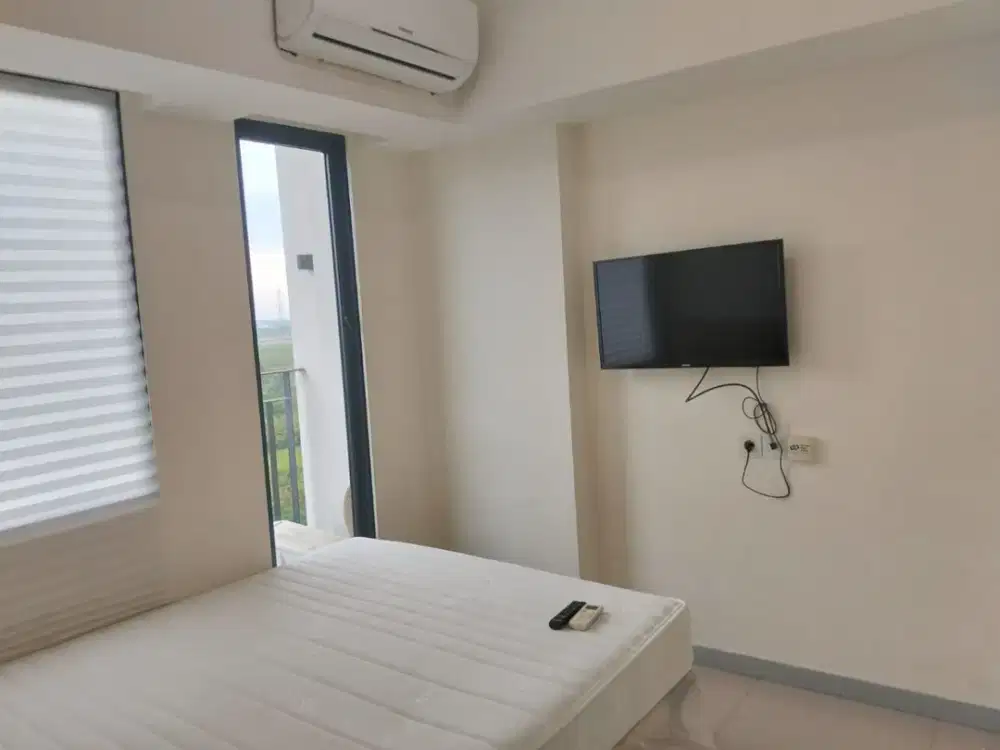 Unit Apartemen 1 Bedroom Semi Furnish Osaka PIK 2 View Lapangan Basket