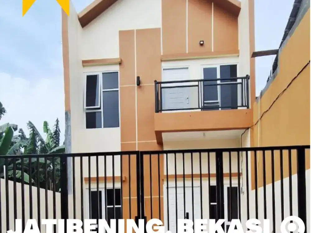 Rumah dijual 2 Lantai, Baru Jatibening, Bekasi dekat LRT Cikunir