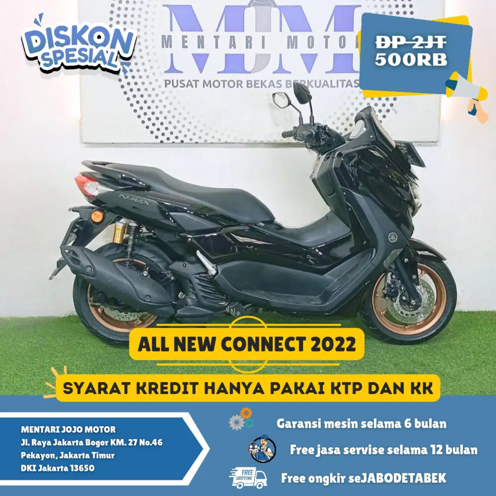 DP 500RIBU ALL NEW NMAX CONNECT 2022 GAS MENTARI JOJO MOTOR