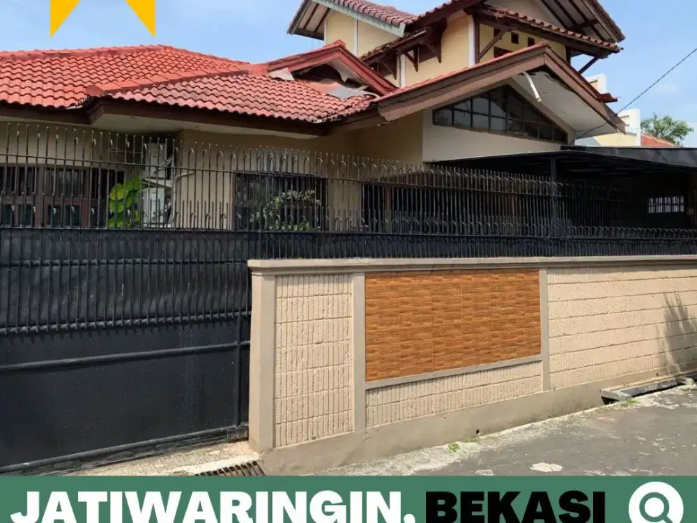 Rumah dijual Murah 1,5 Lantai Jatiwaringin, Bekasi Dekat LRT Jatibening