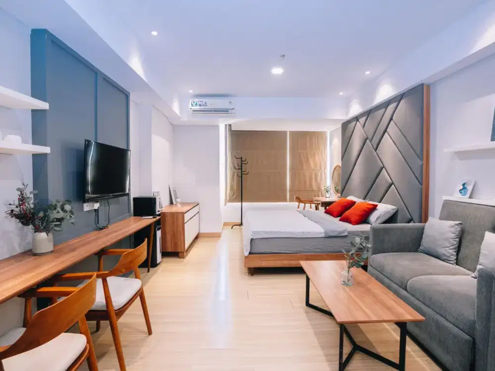 Disewakan Apartemen Skandinavia Tipe Studio Lt 26 Fully Furnished Akses Langsung Tangcity Mall Tangerang