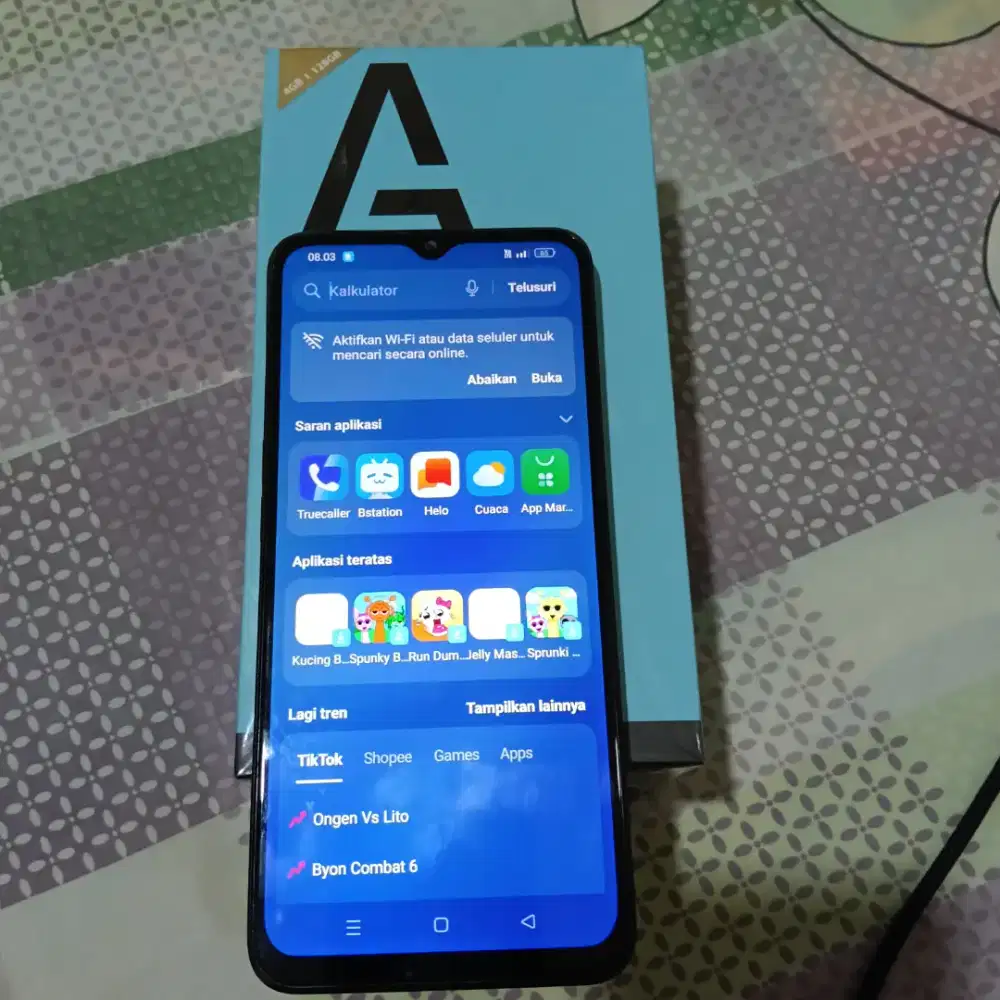Dijual Hp Oppo A57 8/128 Hitam