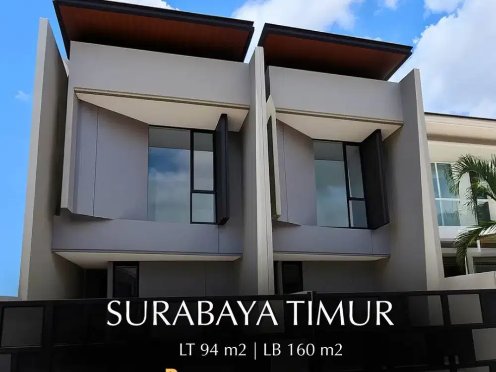 Rumah Modern Minimalis Rungkut Mapan Surabaya Timur
