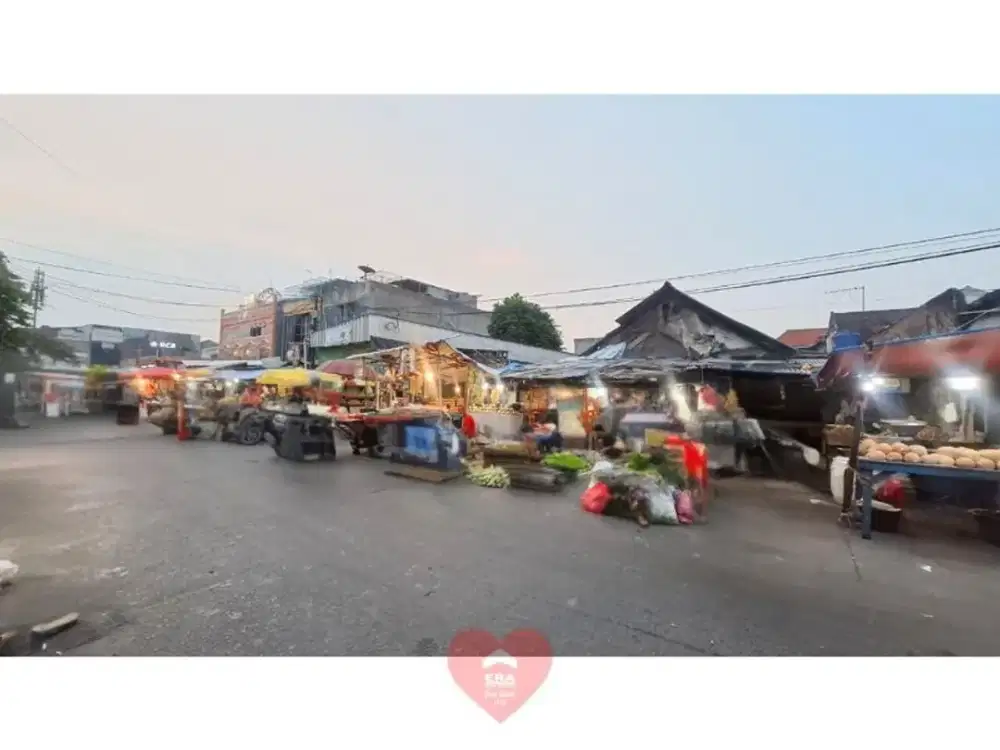 Tanah Lahan Usaha Area Pasar Kebayoran Lama, Jakarta Selatan