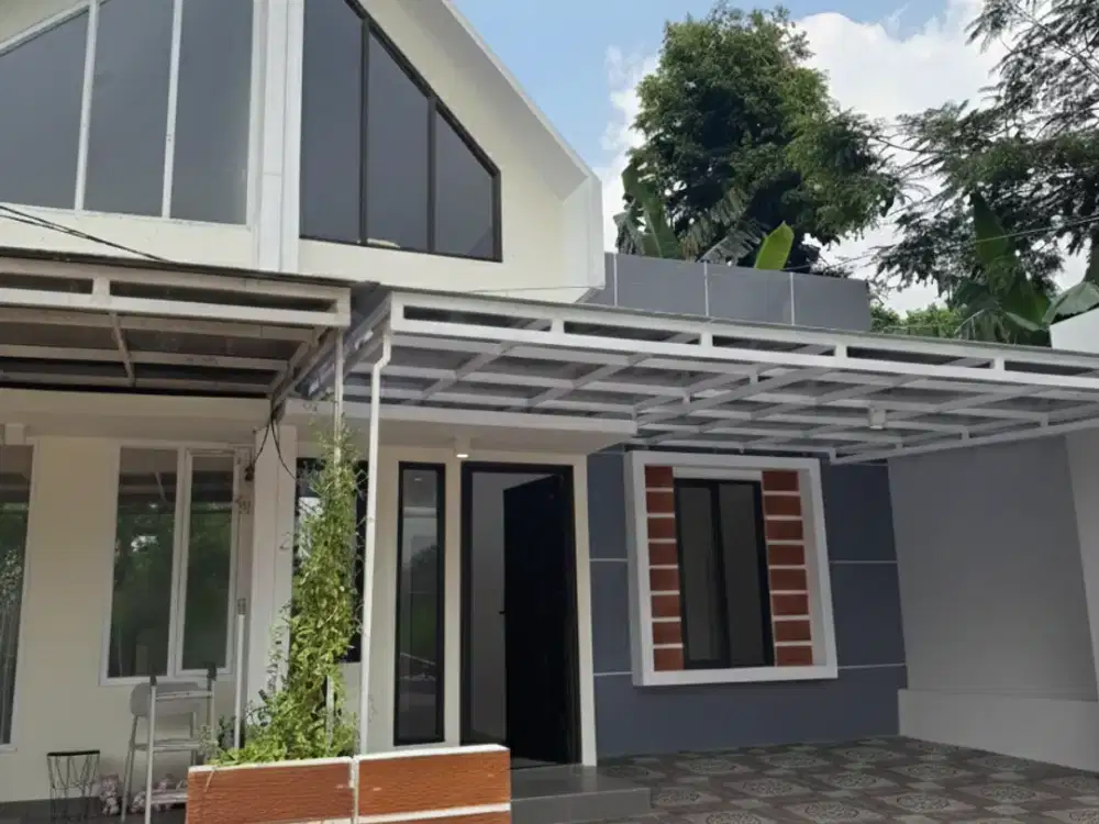 Rumah 1,5lt luas 91m type 2KT D’bale Cimuning Townhouse Mustikajaya Bekasi
