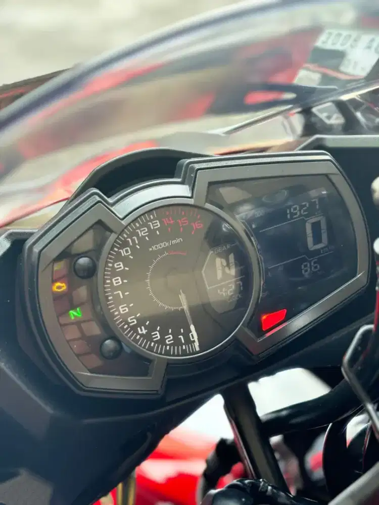 Odo 1900 KM‼️Ninja New 250 Fi 2021 Candy Red Nopol N.