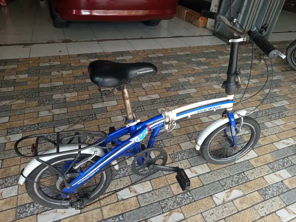 Sepeda Anak Phoenix Biru Putih 20inch