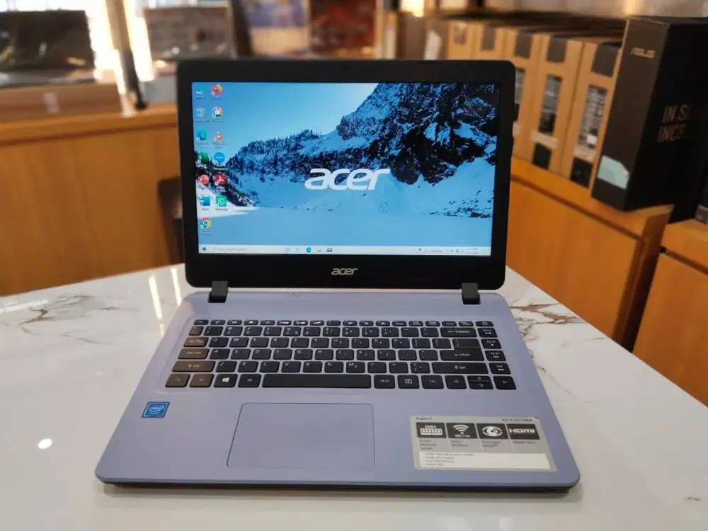 ACER ASPIRE 3 A314-33 CELERON N4000/RAM 4GB/SSD 256GB+HDD 500GB/14INCH