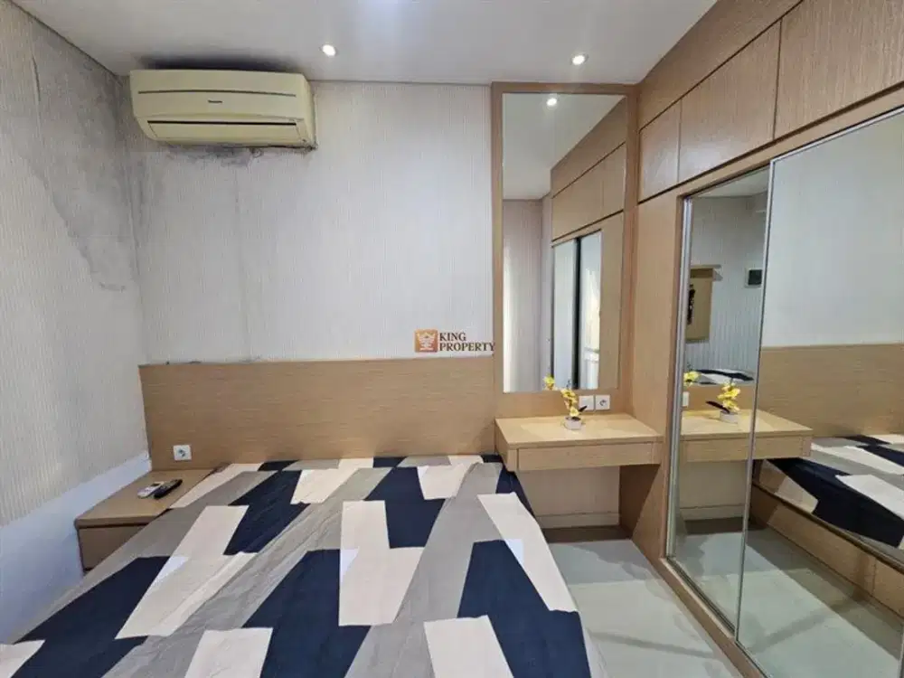 Dekat Kampus Mall dan Office Tower, Disewakan Studio Madison Park Furnished di Kawasan CP Podomoro City Tanjung Duren, Fasilitas Kolam Renang, Gym,