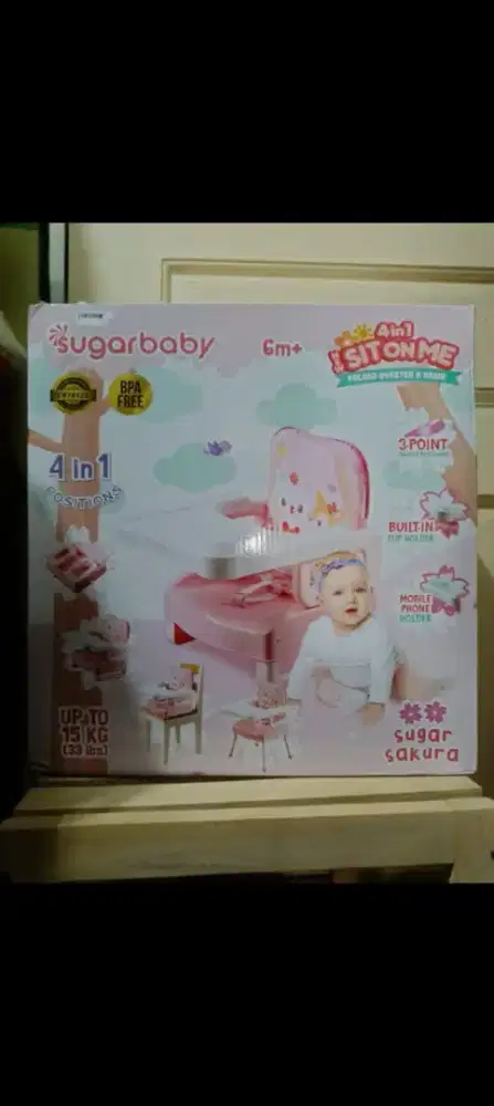Dijual Bangku Baby Chair Sugar Baby New Segel Gress
